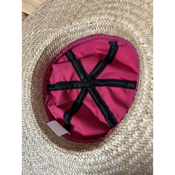 Vintage Minnie Mouse Disney Straw Summer Hat - Picture 6 of 7